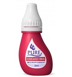 Pigmento Micropigmentación Homologado Pure - Chicago Red