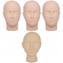 Plantillas micropigmentación: 3 máscaras y 1 cabeza