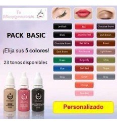 Pack Personalizado: 5 Pigmentos (15 mL) 